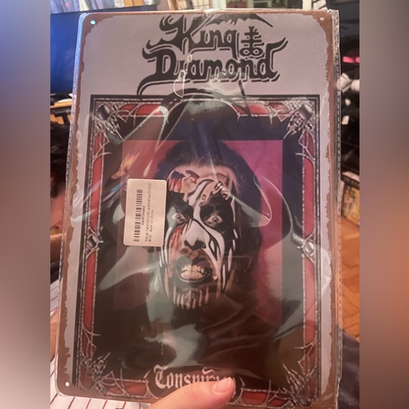 King diamond metal wall poster - Picture 2 of 3